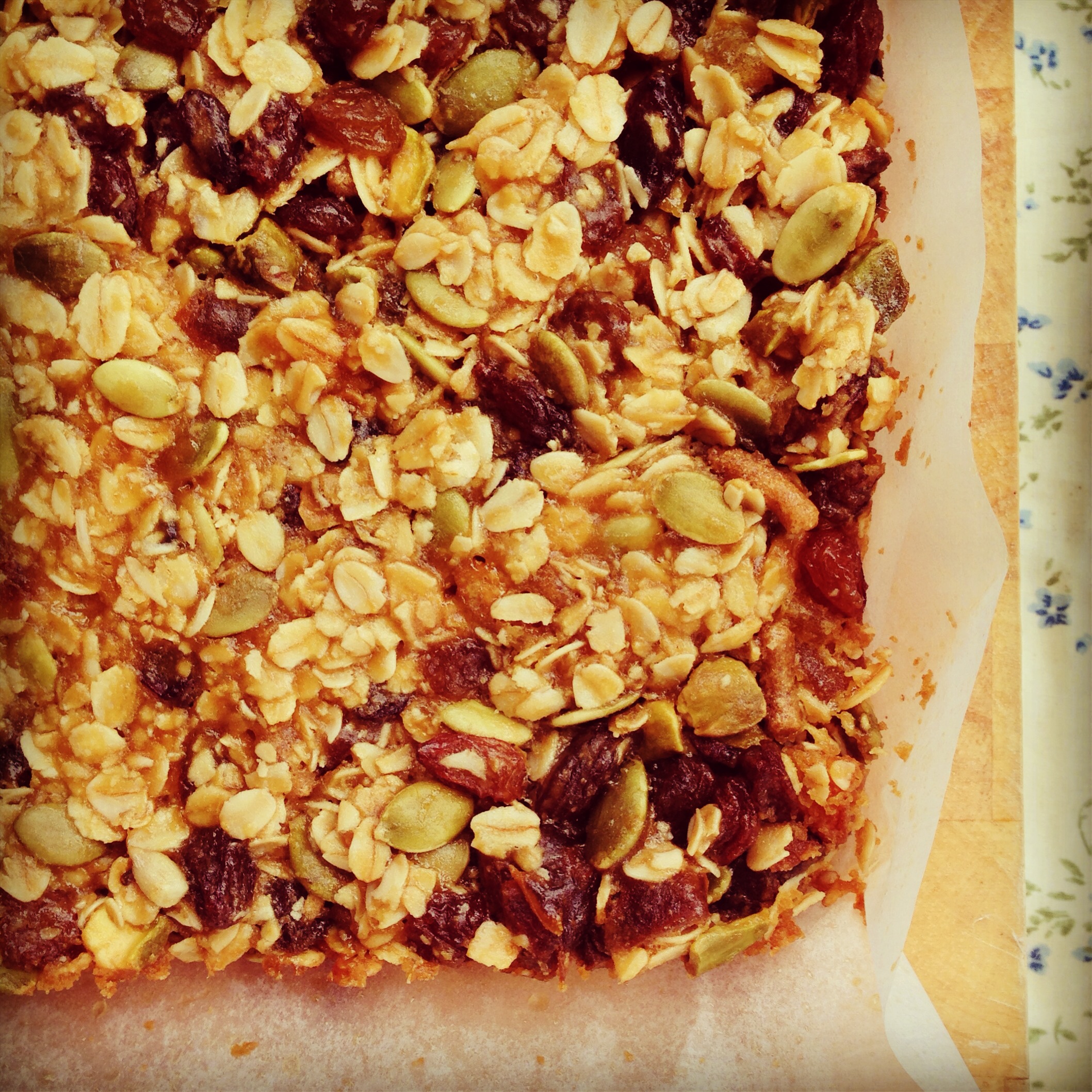 muesli bars - my lovely little lunch box