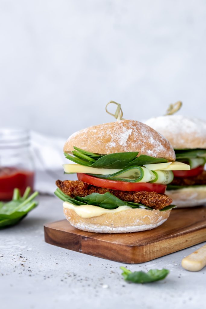 20 minute veal schnitzel sliders - my lovely little lunch box