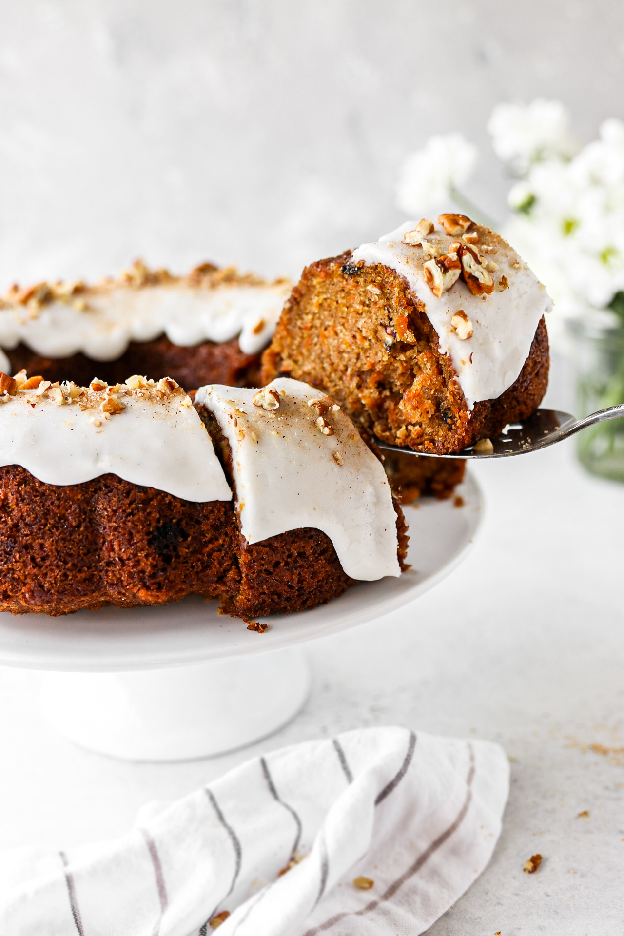 Carrot Bundt Cake - My Lovely Little Lunch Box